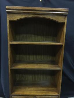 Adjustable Shelf Bookcase W/Storage On Bottom-Nice Quality!