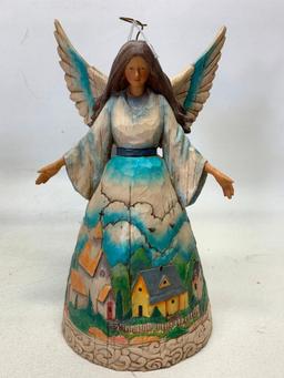 Jim Shore Angel "Watcher Of Villages & Valleys"