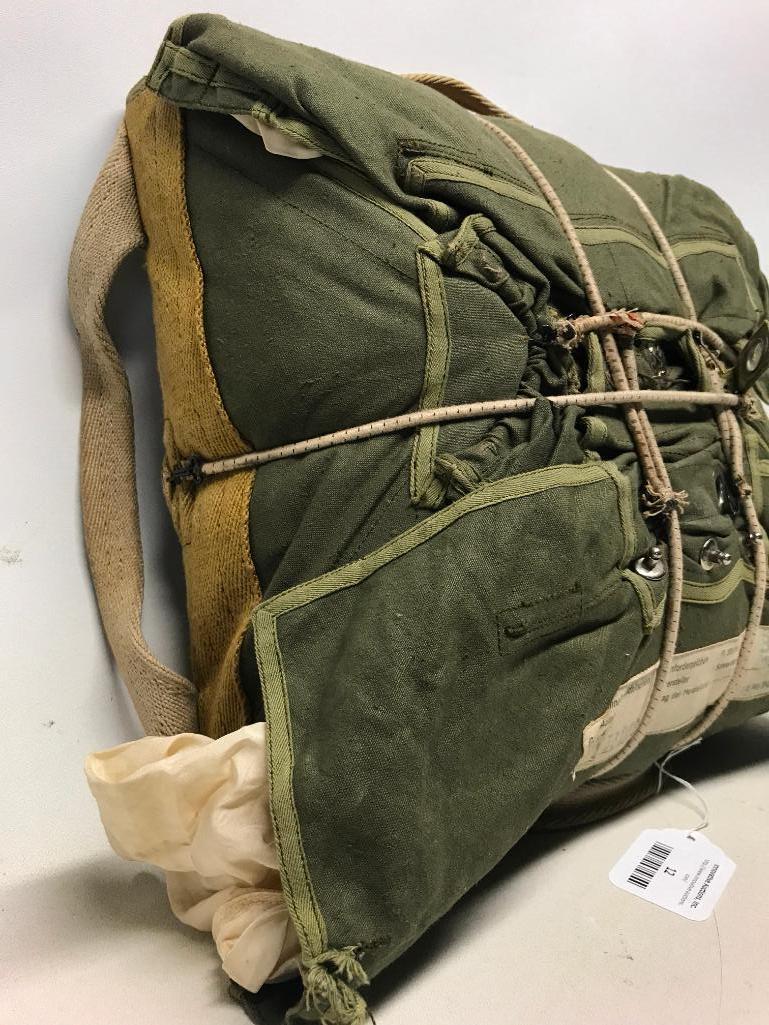 German WW II Parachute Dated 1942