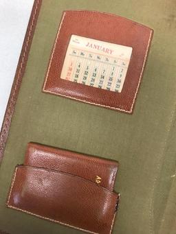 WW II Service Kit & Writing Binder