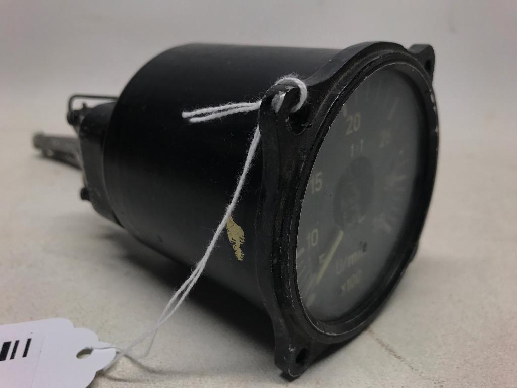 German Luftwaffe WW II Airplane Instrument Tachometer