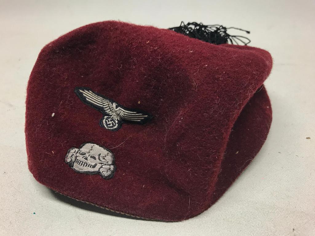 German WW II Waffen SS Fez For Muslim Volunteers