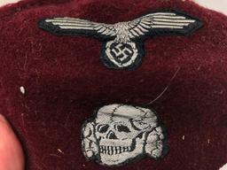 German WW II Waffen SS Fez For Muslim Volunteers