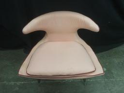 Pink, Modern Living Room Chair, Very Groovy!