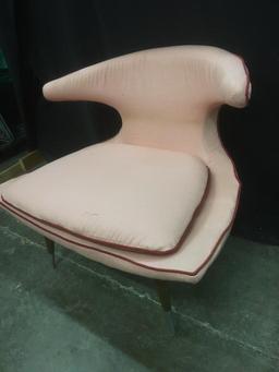 Pink, Modern Living Room Chair, Very Groovy!