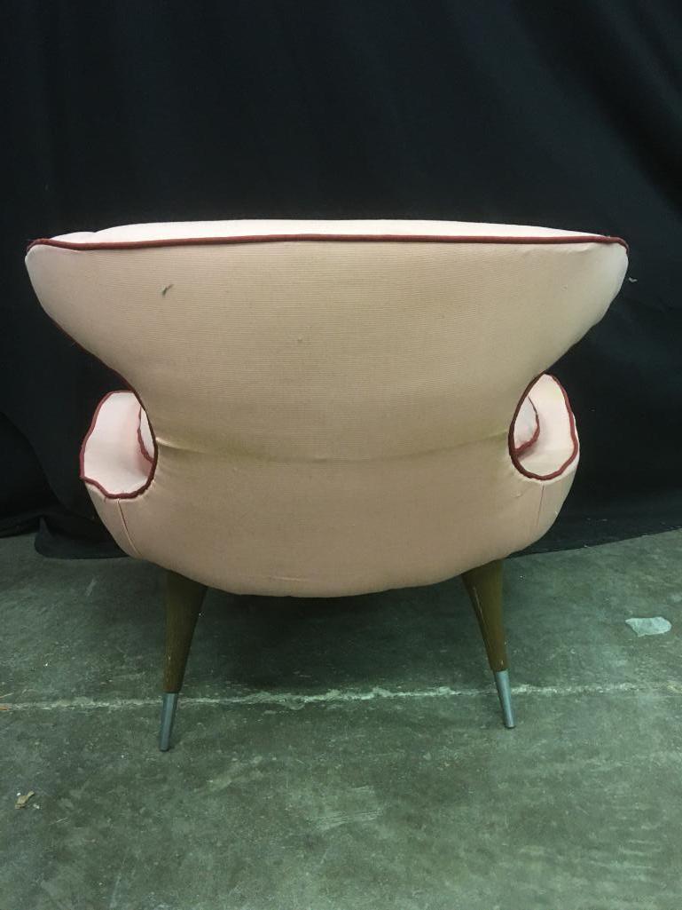 Pink, Modern Living Room Chair, Very Groovy!