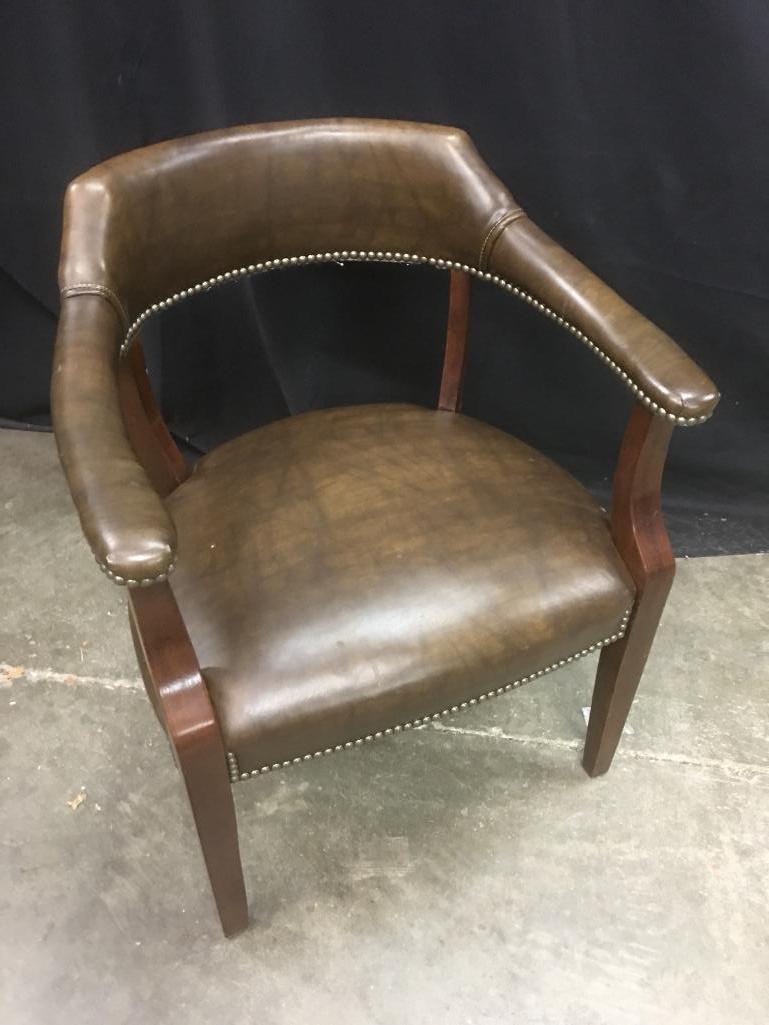 Brown Office of Waiting Room Chair