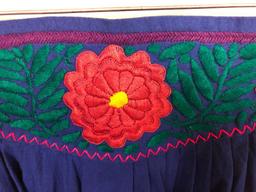 Lobas Del Mar Embroidered Skirt W/Pockets