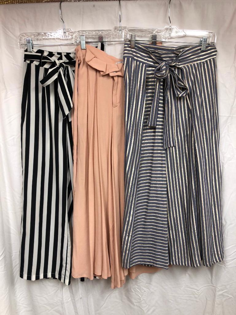 (3) Pair Of Palazzo Pants