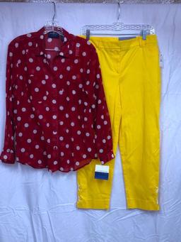 Talbots Pants W/Liz Claiborne Top