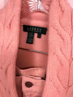 (2) Ralph Lauren Wool Sweater & Straight Leg Courderoy Pants