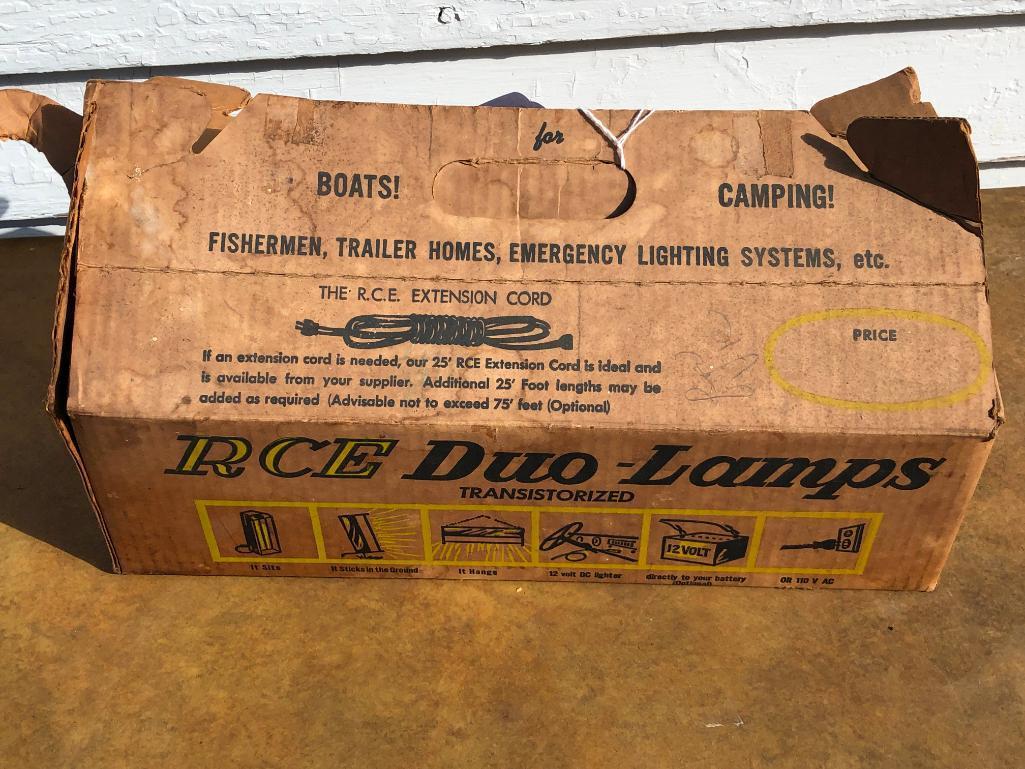 Vintage RCE Lamps Light In Box
