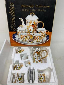 Child's Miniature Tea Set W/Box