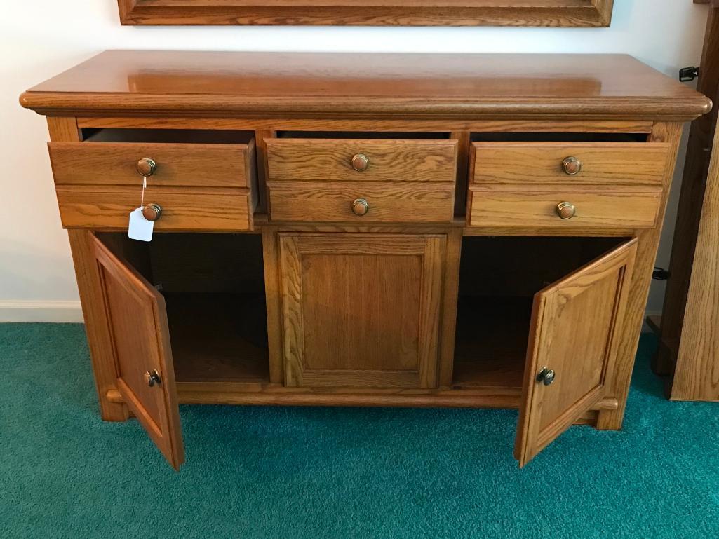 Thomasville Solid Oak Server