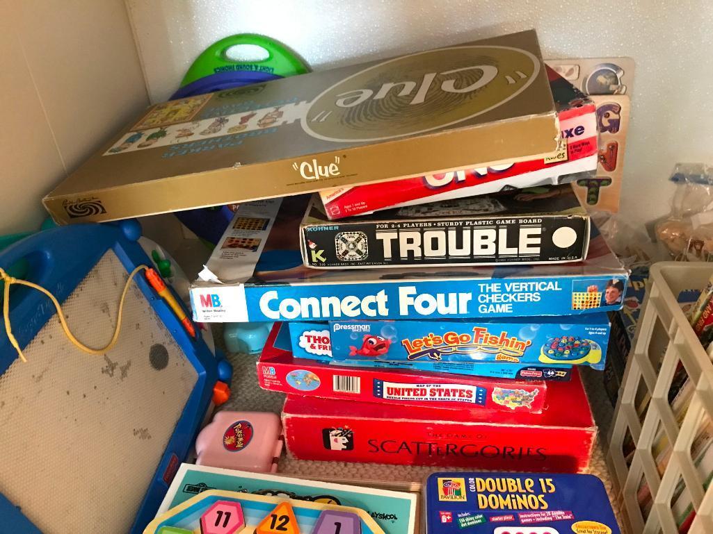 1980's Era Games, Puzzles, & Kid's Learning Tools