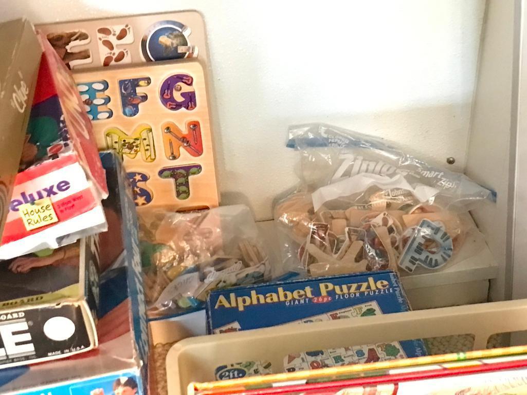 1980's Era Games, Puzzles, & Kid's Learning Tools