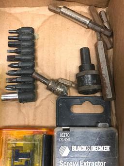 Group Of Drill Bits & Screw Extractors