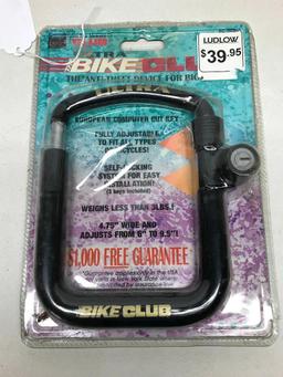 Unopened Bike Club Lock