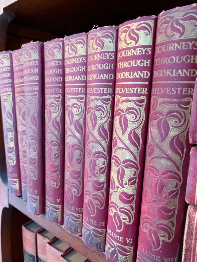 (8) Volumes "Journey's Through Bookland" By H. Sylvester