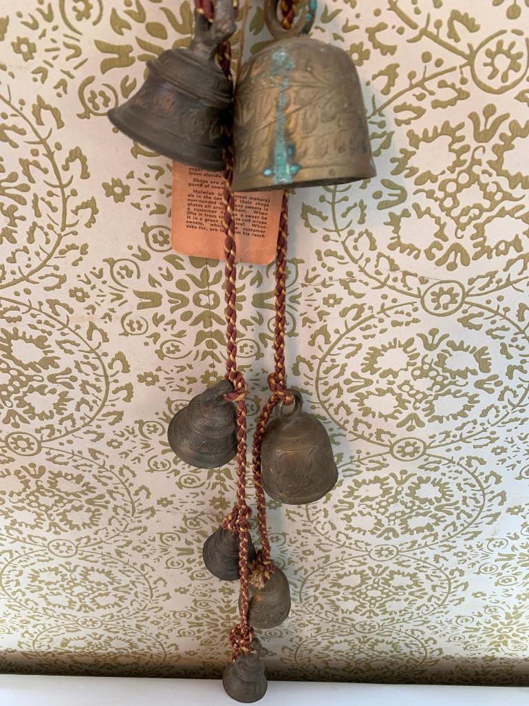 Set Of India Sweetmeat Bells W/Original Tag