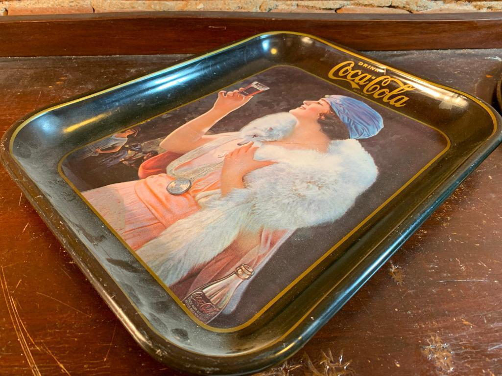 (2) 1970's Era Coca-Cola Trays