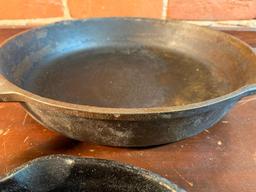 Lodge & Wagner Ware Cast Iron Skillets