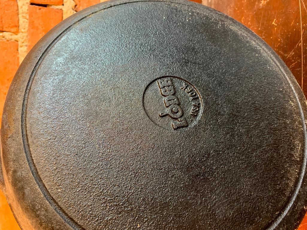 Lodge & Wagner Ware Cast Iron Skillets