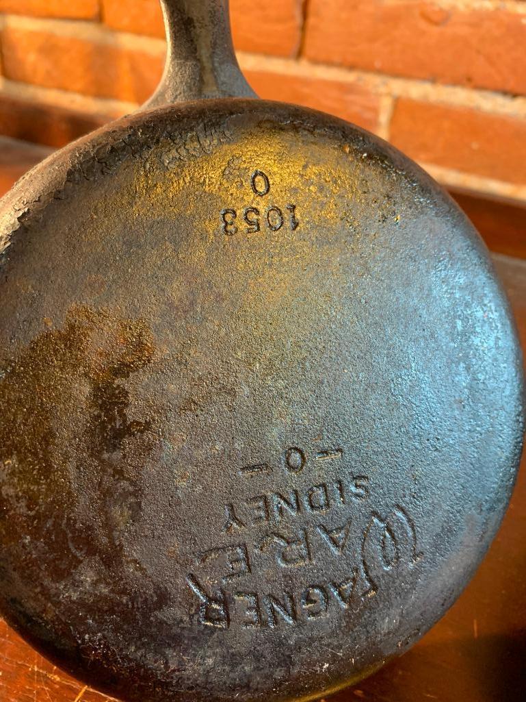 Lodge & Wagner Ware Cast Iron Skillets