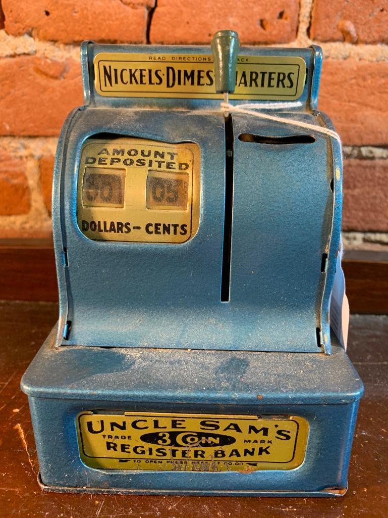 Vintage "Uncle Sam" Register Bank