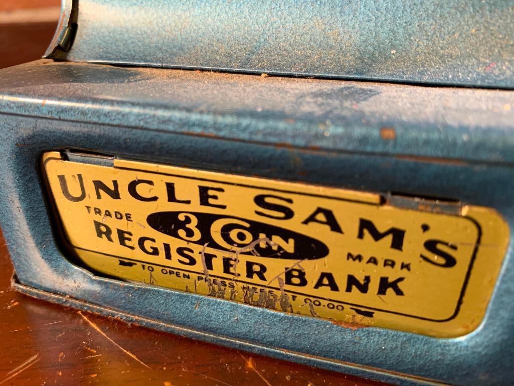 Vintage "Uncle Sam" Register Bank