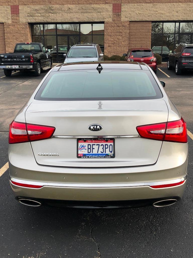 2014 Kia Cadenza, 4 Door Sedan, Silver, VIN# KNALN4D73E5141388