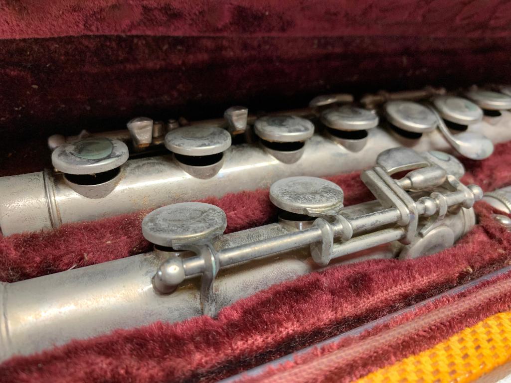 Vintage "Bundy" Flute In Original Box
