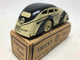 Antique Marx Wind-Up "Tricky Taxi" In Original Box