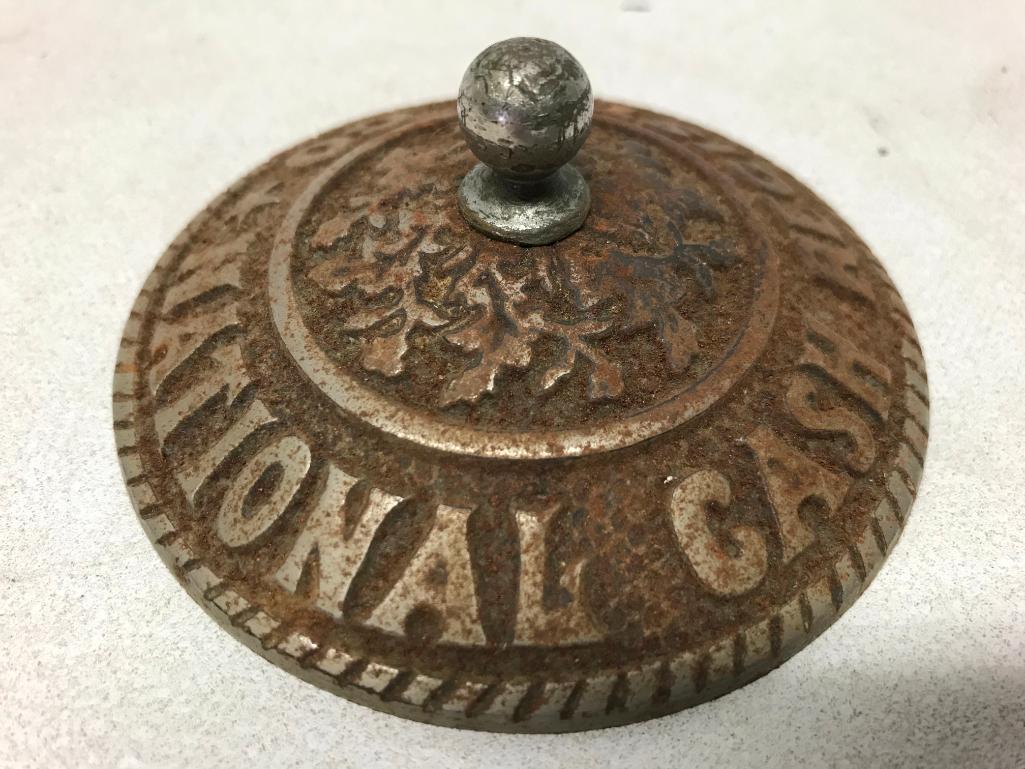 "National Cash Register" Cast Iron Paperweight