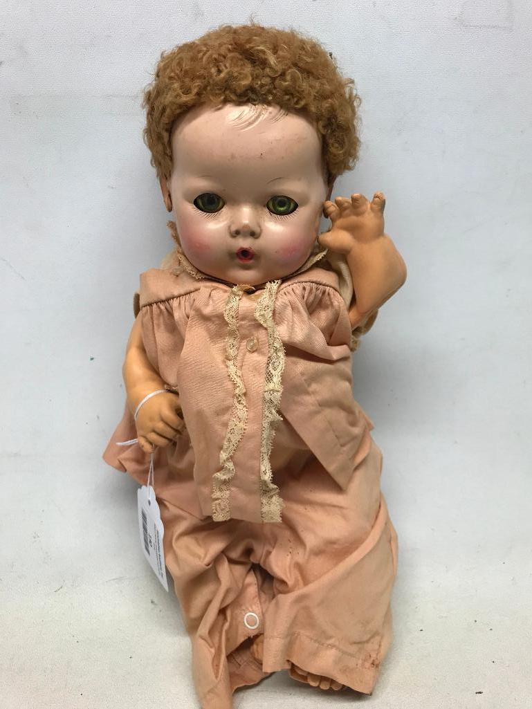 Vintage Effanbee "Dy-Dee Baby" Doll W/Clothes