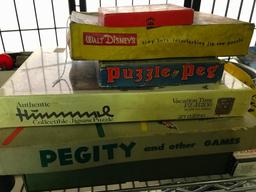 Nice Group Of Older Games, Puzzles, Marbles, & Similar Items