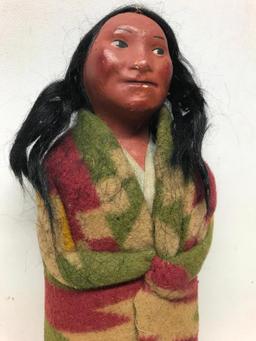 Vintage Skookum Indian Doll