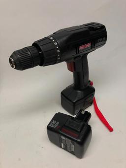 Craftsman 12V Cordless Drill W/(2) Batteries