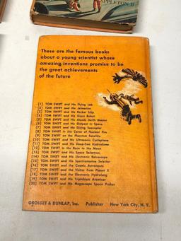 (6) 1950's Tom Swift Hardback Books