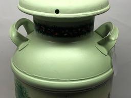 Nice Hand Painted Antique Milk Can