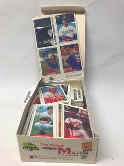 Opened Box Of 1991 Minor League Baseball Cards