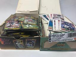 600 +/- Football Cards