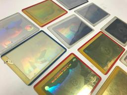 (11) 1992 Upper Deck Holographic Cards In Sleeves