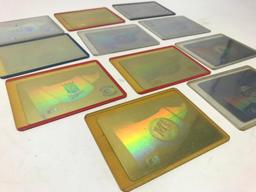 (11) 1992 Upper Deck Holographic Cards In Sleeves