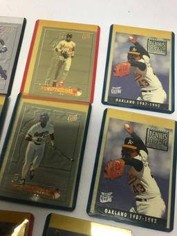 (11) 1993 Fleer Ultra Baseball Cards In Sleeves