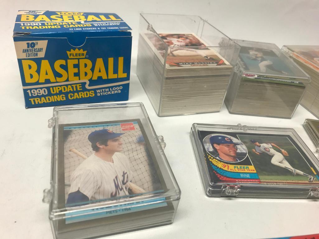 Topps 1992 Micro Card Set, Kids Cards, Fleer Traded, & Others As Pictured