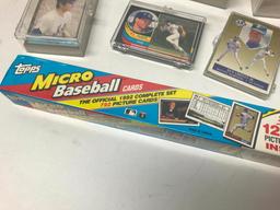 Topps 1992 Micro Card Set, Kids Cards, Fleer Traded, & Others As Pictured