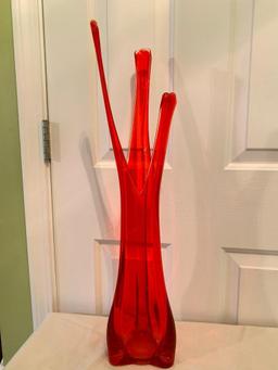 Vintage 60's Era Floor Vase