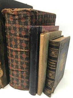 (4) 1890's German Bibles & Religious Books