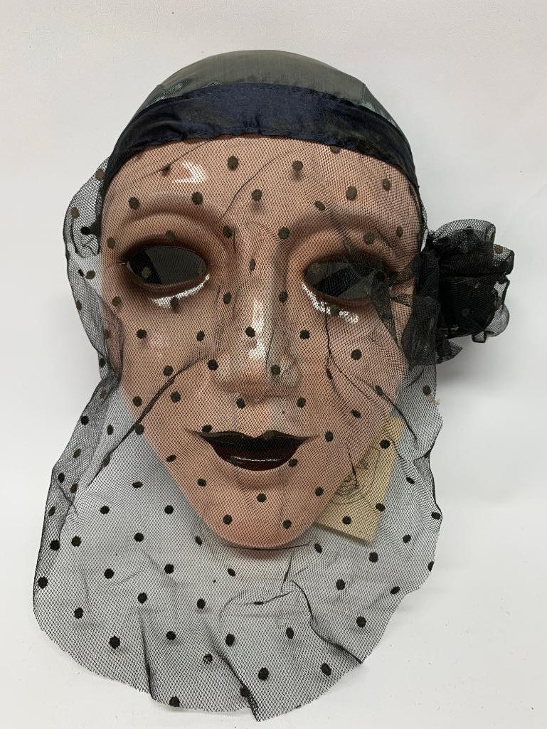 Noble Arts Hand Painted Ceramic Mask